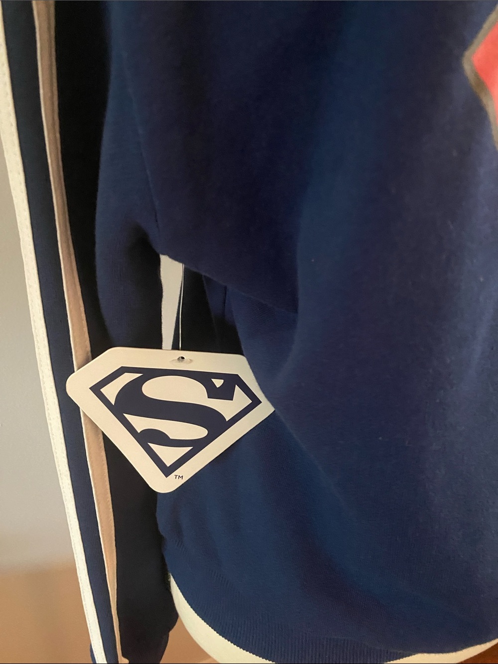 Superman 1938 zip front jacket with tags - Picture 3 of 10